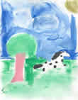 spotted horse