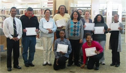 All smiles at the Cooper Memorial Library
