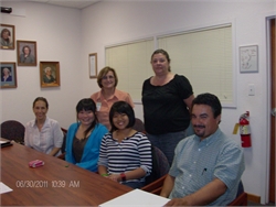 Tavares tutors and learners talking their way to better English skills