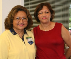 Rosa Rosario, Literacy Contact & Maria Luiza Hall 